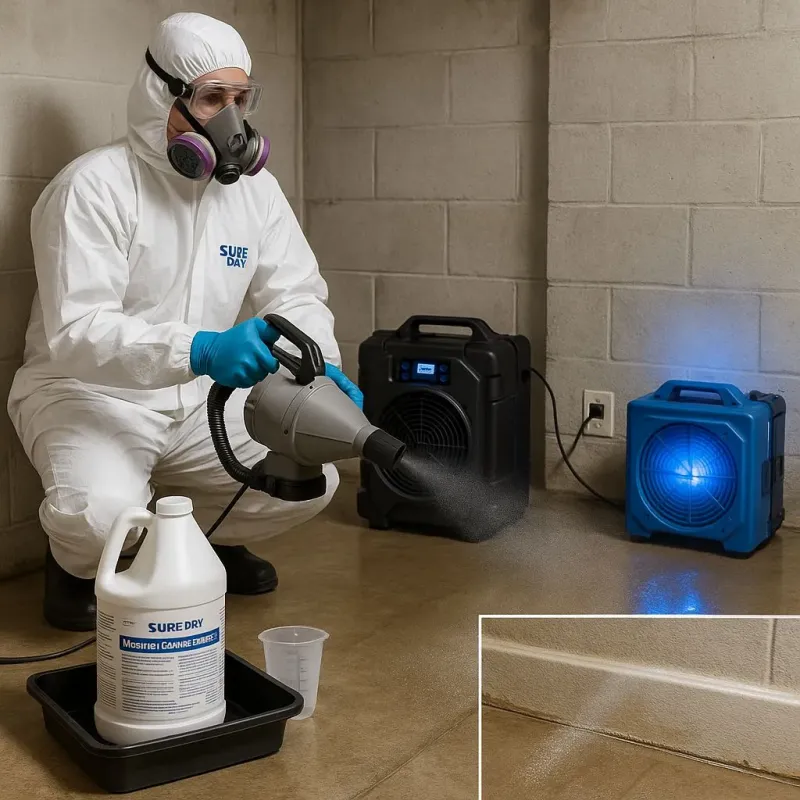 Sanitization and Odor Removal process in Acadia Parish, LA
