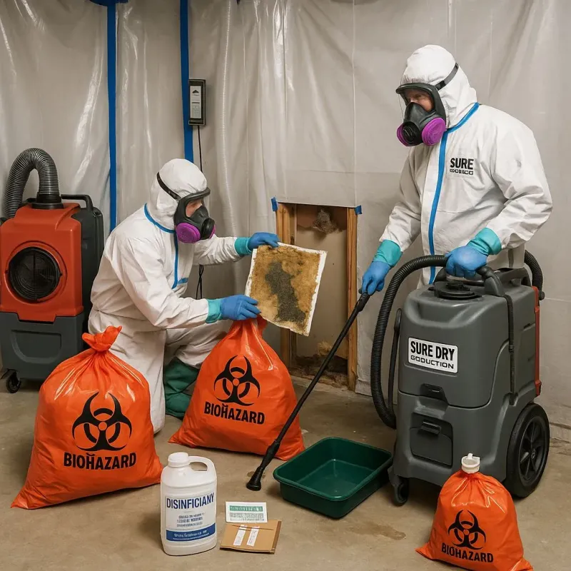 Contaminated Water Handling Protocols process in Acadia Parish, LA